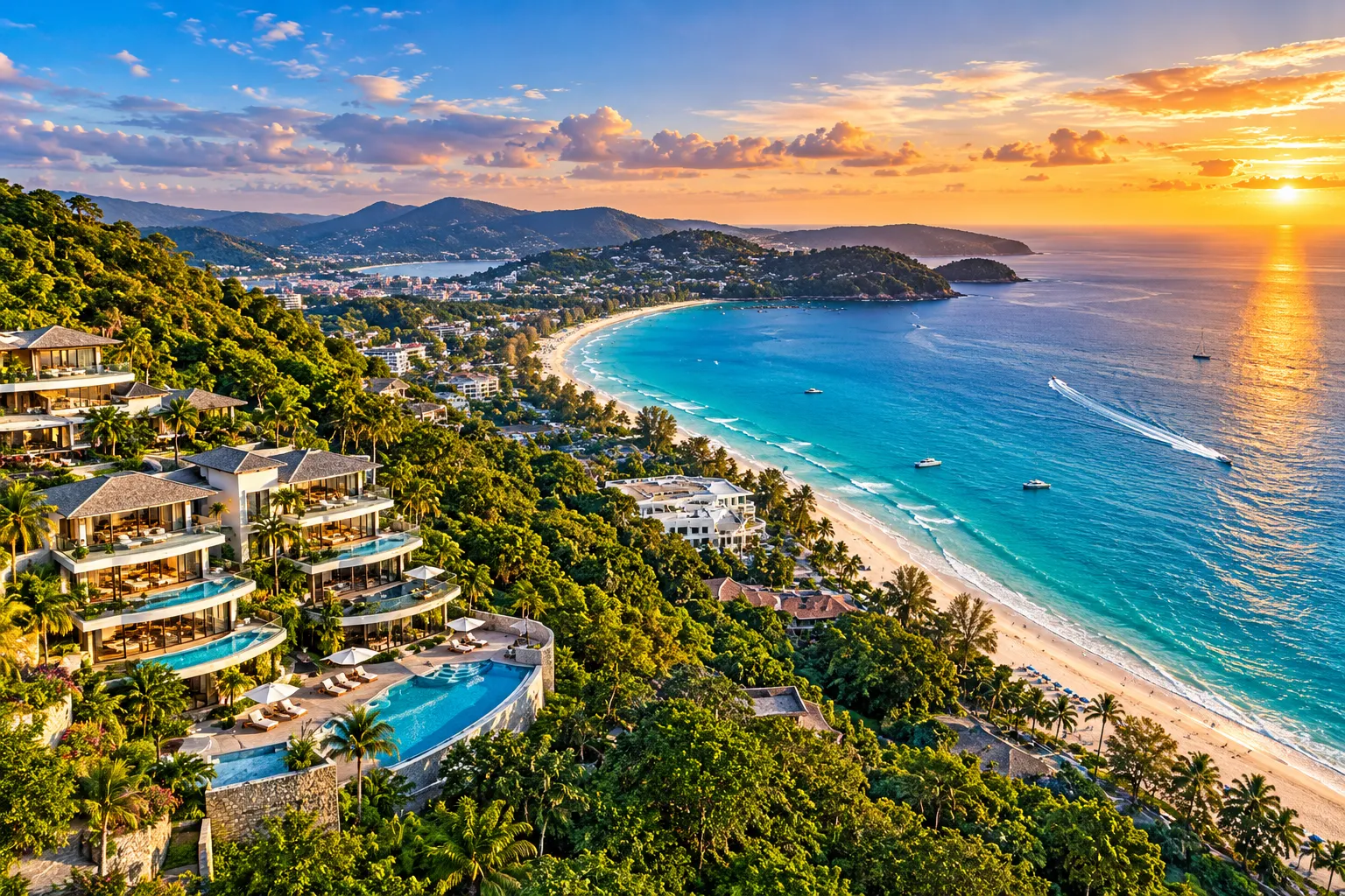 Phuket Skyline City View